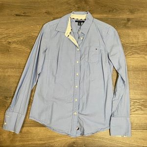 Tommy Hilfiger Blue Button Down - size S